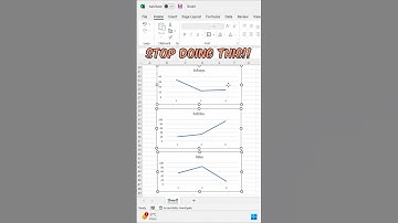 THE MASTERS USE THIS METHOD: Sparkline 📈 | MS-EXCEL | 10 Second PC | #shorts #excel