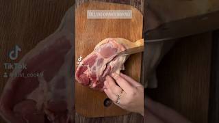 Разделать куриный окорочка от кости полное видео на странице