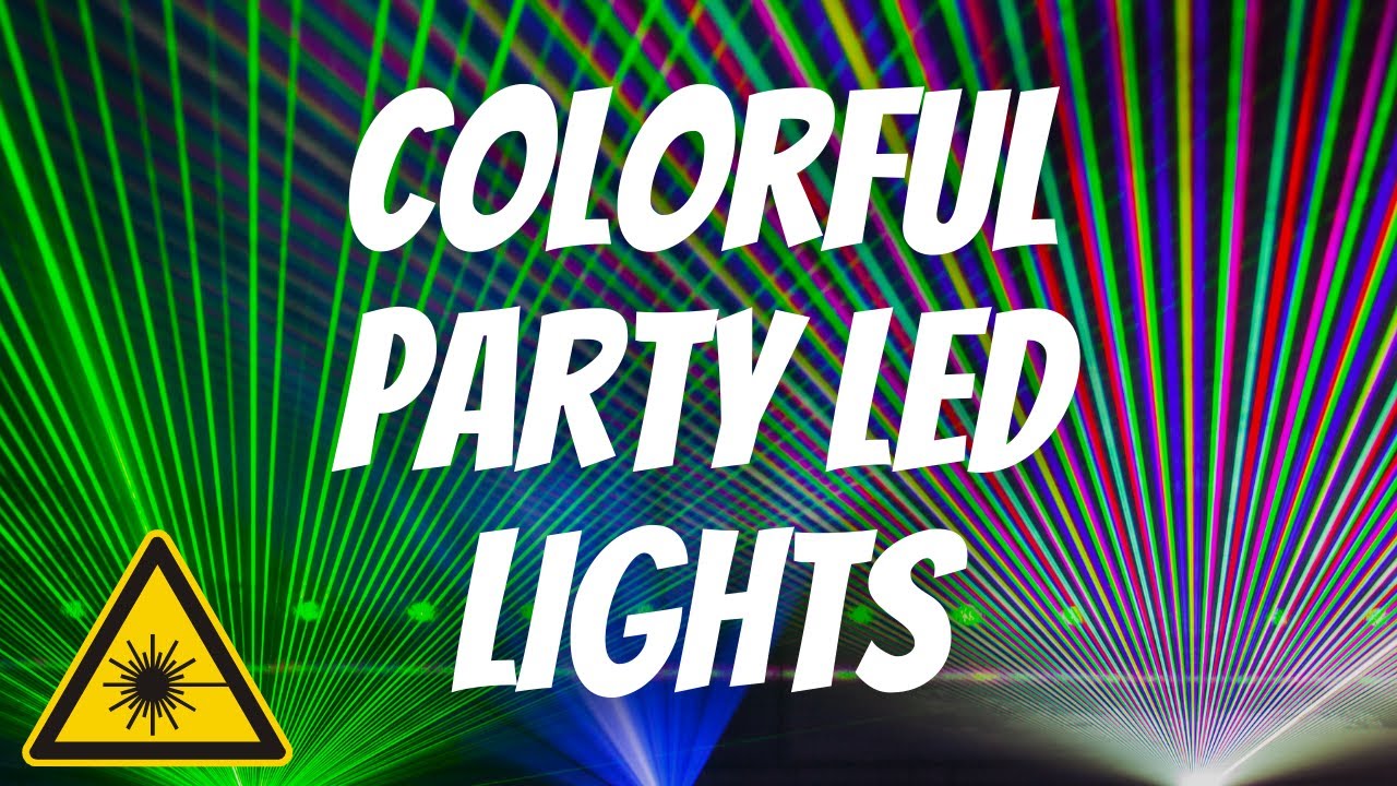 Colorful Flashing Disco Lights for TV or Monitor LED Color Music