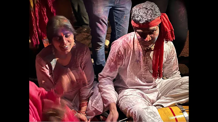 Holi At Ajay and Rupa Khandelwal