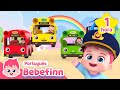 Vrum! Ônibus Coloridos do Bebefinn | + Completo | Bebefinn em Português - Canções Infantis