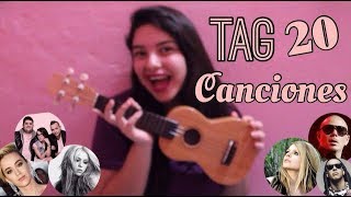TAG 20 CANCIONES | ABRIL CUEVAS