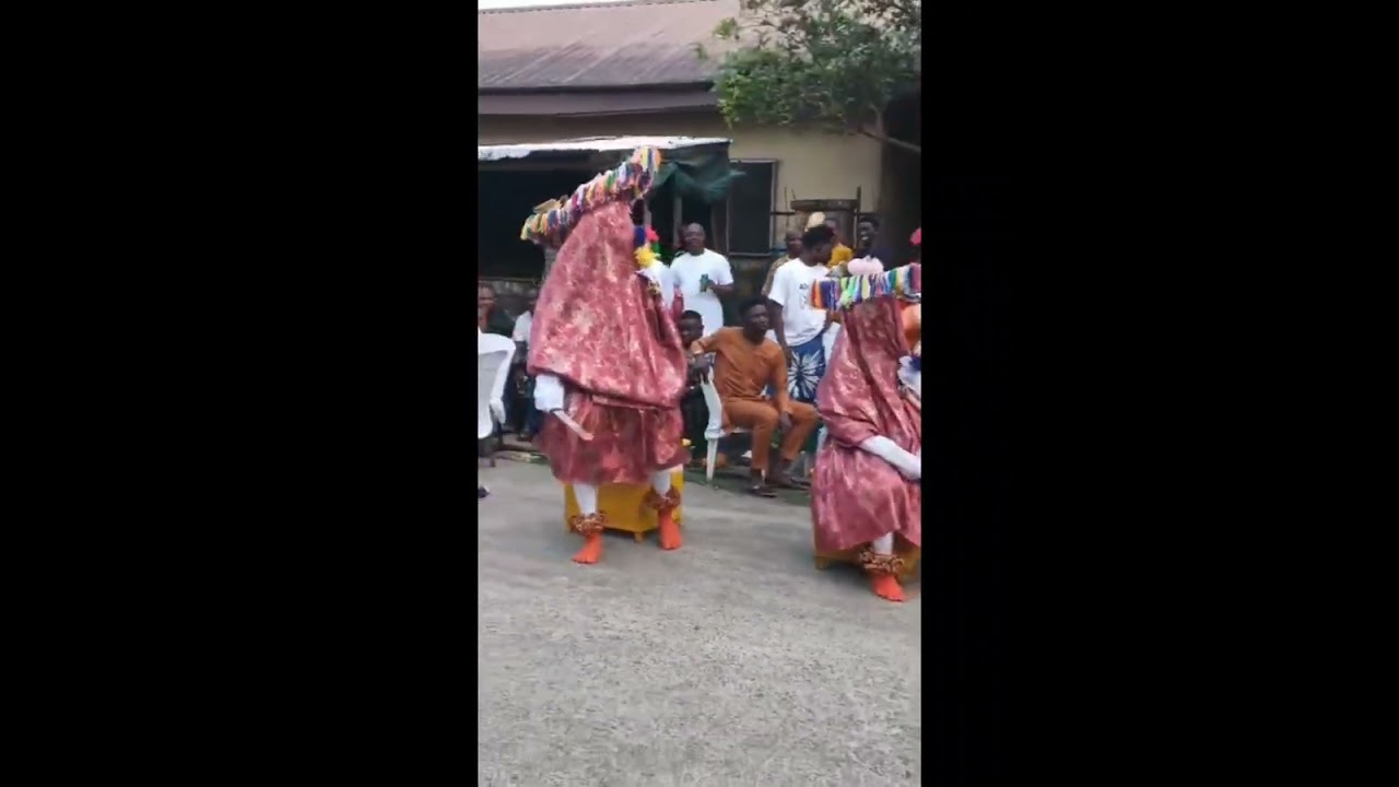 Sisan Odokun Yardley masquerade performance 