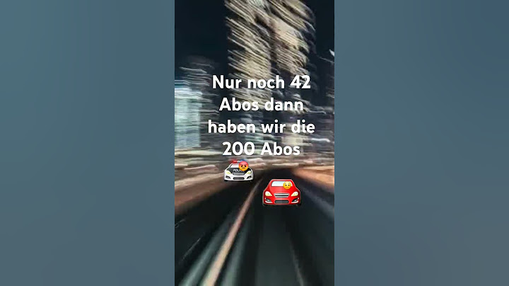 Noch 42 Abos dann haben wir die 200 Abos