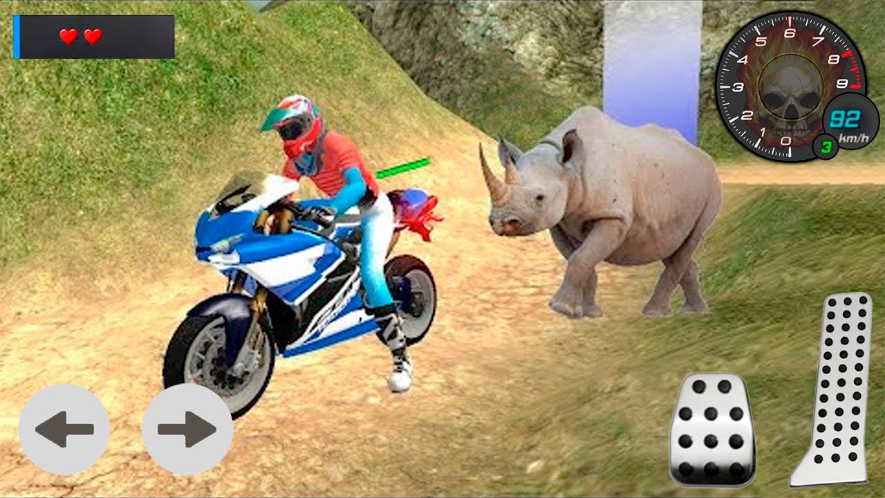 Uphill Offroad Motorbike Rider Gameplay - #2 Motorbike Games - Motorcycle Simulator