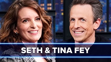 Tina Fey Was Worried After Watching Seth and Lizzo Go Day Drinking, Talks Saving SNL