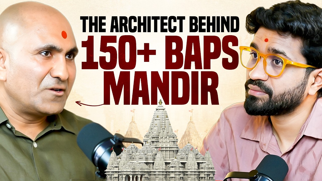 The Untold Story of the Architect Who Built 150+ BAPS Temples Without Taking a Single Rupee