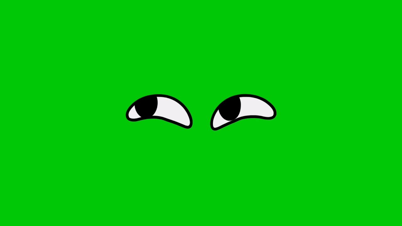 Eyes green screen emotion green screen YouTube