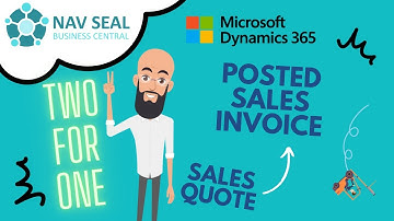 How to post a Sales Invoice from a Sales Quote in one single step! | NAV SEAL