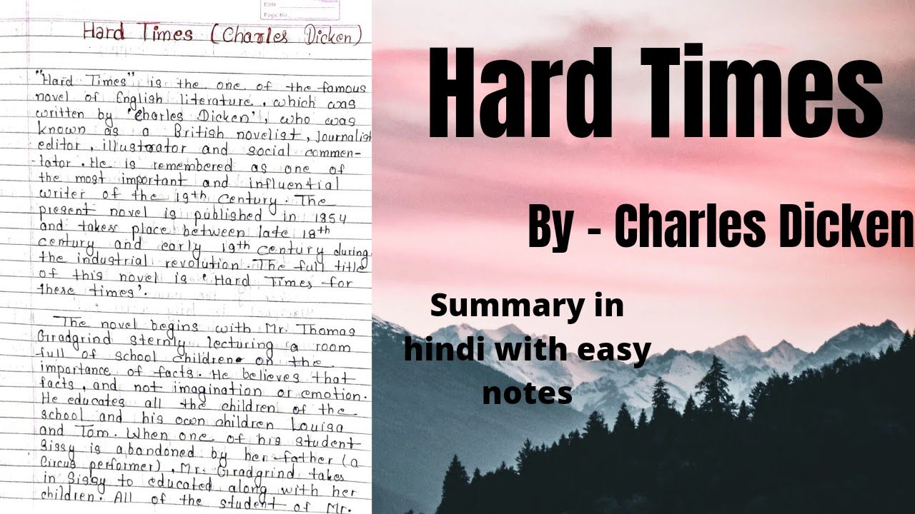 Hard Times By Charles Dickens Hard Times Summary In Hindi Hard hard-times-by-charles-dickens-hard-times-summary-in-hindi-hard