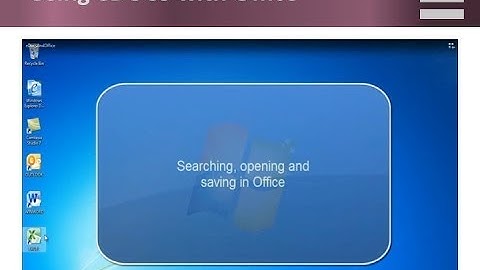 Using eDOCS with Microsoft Office