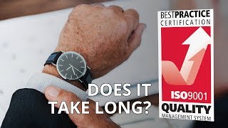 HOW LONG DOES IT TAKE TO IMPLEMENT ISO 9001?