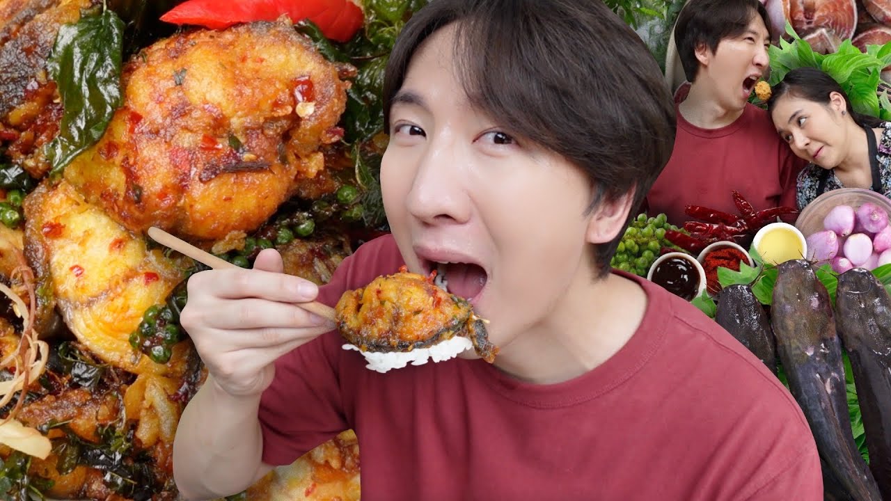 [352] เกาหลียกนิ้ว ผัดเผ็ดปลาดุก รสชาติจัดจ้าน สูตรเบิ้ลข้าวไม่รู้สึกผิด !!! : โอปป้า อยู่ที่บ้านนอก