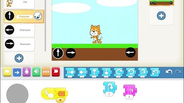 How to make Game controls in ScratchJr