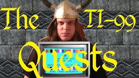 The TI 99 Quests : Episode 12 - Jawbreaker II Review