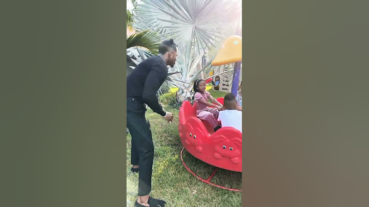 Diamond Platnumz Playing with his Kids; Tiffah & Nillan