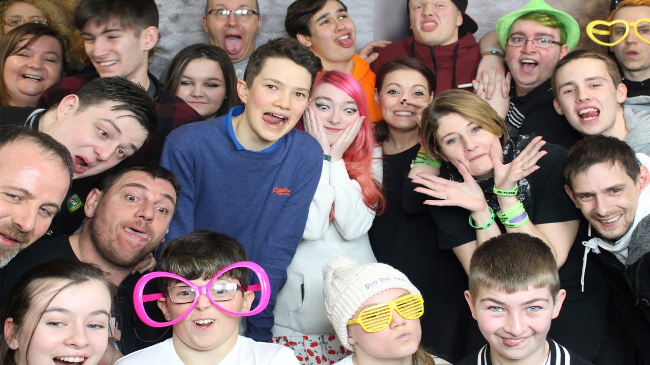 candy petřvald MineVention, Peterborough - January 2016 - PHOTOBOOTH PICTURE MONTAGE