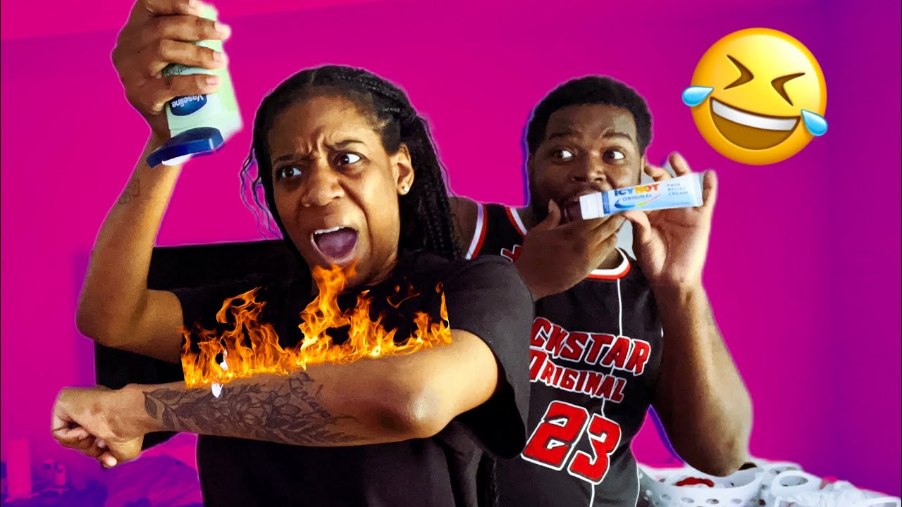 I PUT ICY HOT IN MY WIFE LOTION * SHE HEATED * YouTube