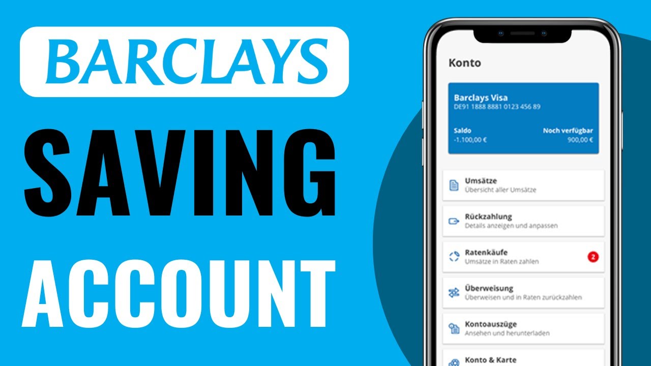 How To Open A Savings Account On Barclays - Full Guide (2025) - YouTube - Barclays Online Savings Account Application