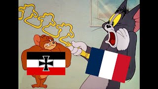 Franco-Prussian War but Tom and Jerry meme video