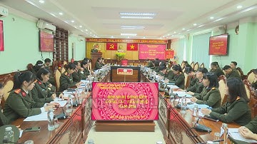 Phòng Tham mưu Công an tỉnh tổng kết công tác năm 2024