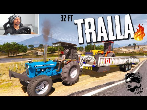 New 😍32ft TRALLA 🔥5911 TRALLE VICH LADH TA |  INDIAN GTA   x BrarTV