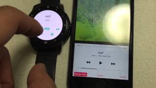 Music control and Setting android wear's time without Cydia App (wear works with iOS/iPhone) screenshot 5