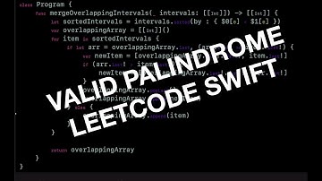 Valid Palindrome Leetcode | Swift | iOS Coding Interview