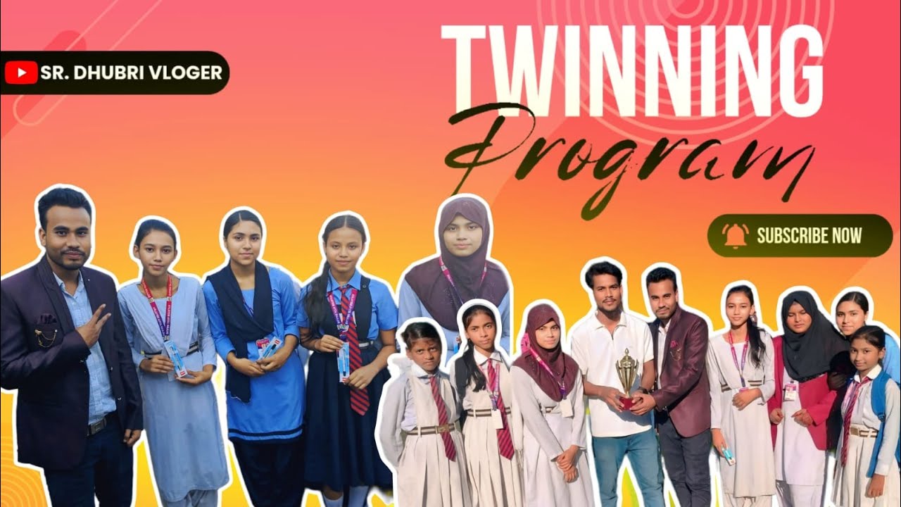 Twinning Program in school || Annual sports day || Dearest Students 