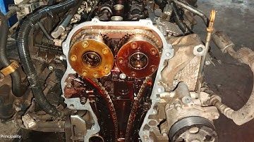 Nissan Altima 2015 timing Mark ‼️