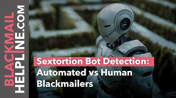 Sextortion Bot Detection: Automated vs Human Blackmailers