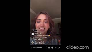 Jiya shankar complete insta live (13 minute) #jiyashankar #abhiya #fukrainsaan #abhishekmalhan