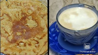 aj nashte me mithi roti or chaye   cooking with areeba imran