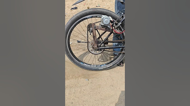 Homemade electric bike using self motor power full #electric #bike