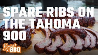 Smoked Spare Ribs on the Tahoma 900 | Boujee BBQ with Brigie | Oklahoma Joe's®️