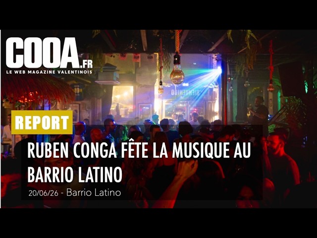 Ruben Conga fête la musique au Barrio Latino