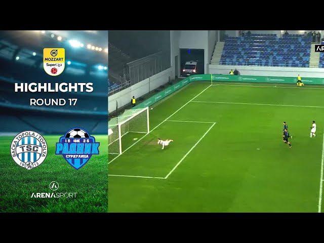 MOZZART BET SUPERLIGA SRBIJE (17. kolo): TSC - Radnik 0:2 | 30. novembar 2025.