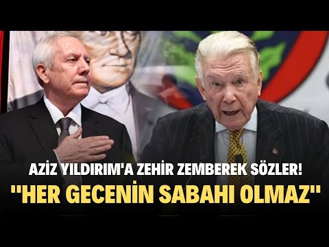 Uğur Dündar'dan Aziz Yıldırım'a zehir zemberek sözler! \