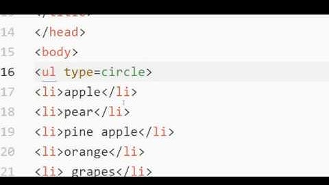 HTML 5.0:-  Unordered list tag(SS BRO TECH AND GAMES