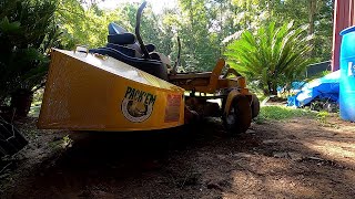 Ebay Pack'Em Grass Catcher Unboxing/Installation/Review - Hustler/Big Dog ZTR Bagger