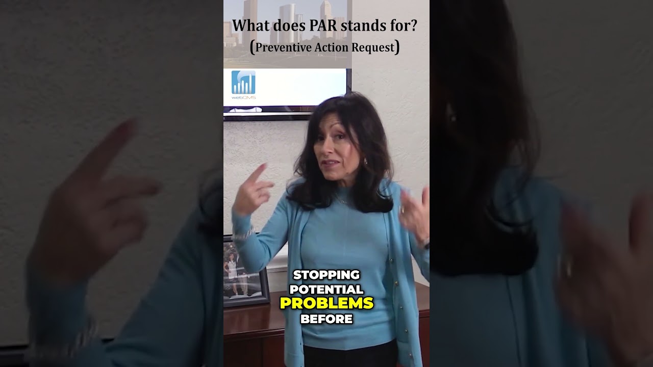 What Does PAR stand for? (Preventive Action)