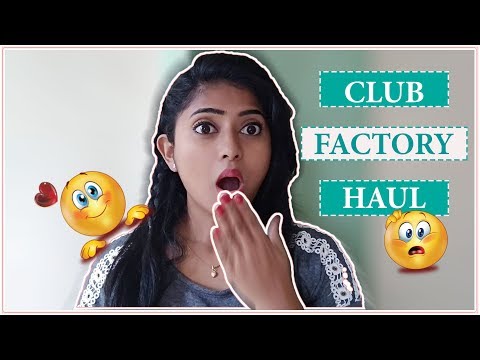 ✔️CLUB FACTORY HAUL | Cheap Online Shopping ? | Code for Discount – 146355555 |#101