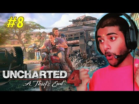 [ Most Dengue's Fight Scene ] Uncharted 4 A Thief's End, Episode 8 - Gameplay