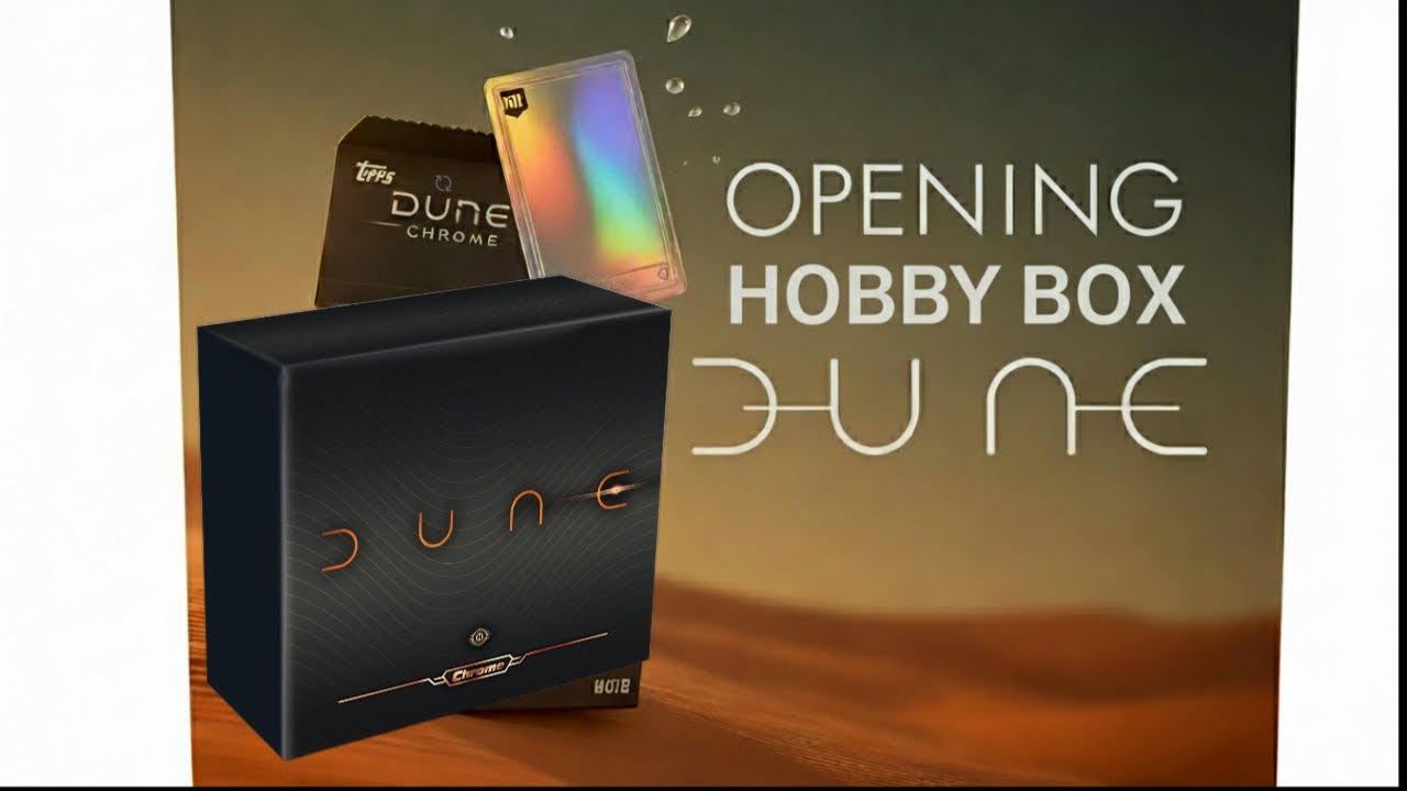 Dune Topps 2024 Chrome | First Hobby Box Reveal - YouTube