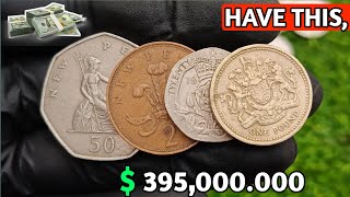 Top 4 Ultra-Rare British Coins from Queen Elizabeth II That Could Make You Rich!