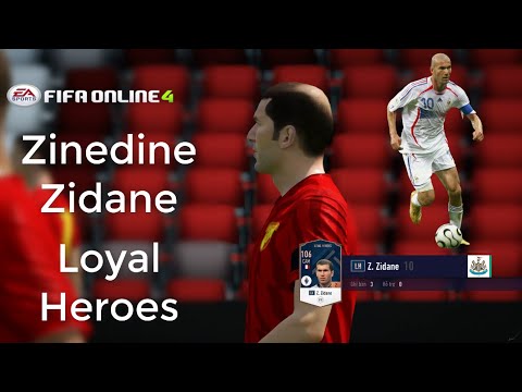 THÀNH HÒA | FIFA ONLINE 4 REVIEW | ZINEDINE ZIDANE LH (LOYAL HEROES)