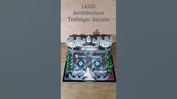Big Lego architecture Trafalgar Square #shortvideo #lego  #architecture #phonk #legoarchitecture #ye
