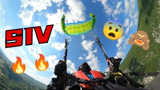 Parapente - SIV à Aiguebelette 🔥 Marche arrière, décrochage, backfly, full stall, 360 [Nova Ion 7]