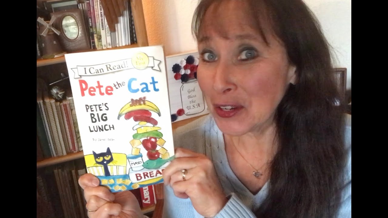 Pete the Cat--Pete's Big Lunch by James Dean (a great read aloud/read ...