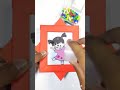 Boo boo amazing cardboard puzzle game 🤗#art #kpop #drawing #cute #art